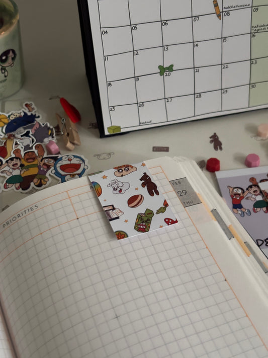 Childhood nostalgia bookmark